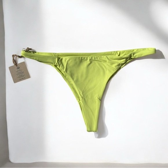 🌻NEW w/tags Free People x Toast Signature Skimpy Bikini Bottom in Daiquiri XL - Picture 8 of 14